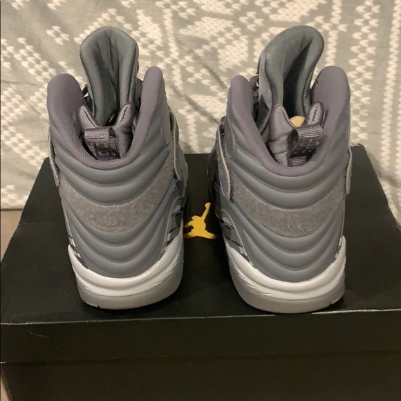 Jordan retro 8 cool grey main image 5